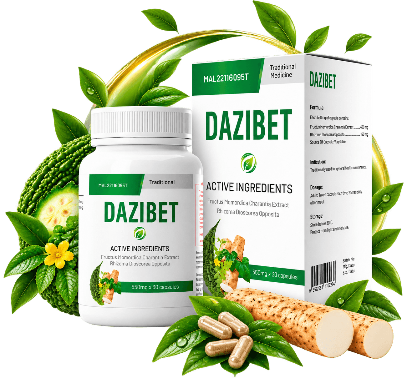 Dazibet product bottle Malaysia
